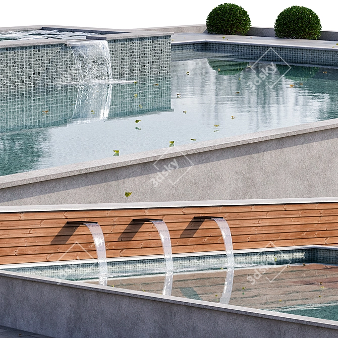 Versatile Pool Design | 3D Model 3D model image 2