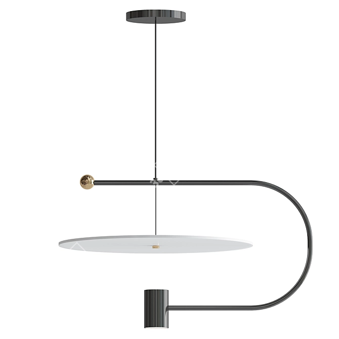 Illuminating Elegance: Stylish Lamps 3D model image 3