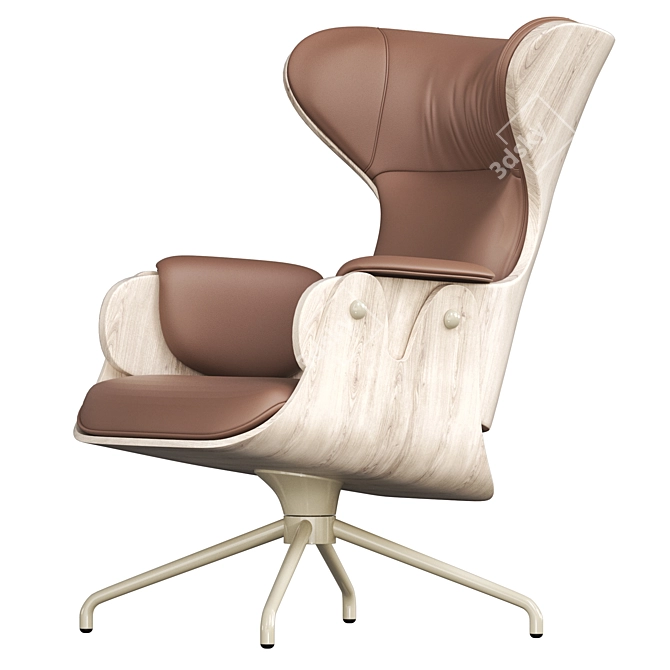 BD LOUNGER Armchair: Contemporary Comfort 3D model image 2