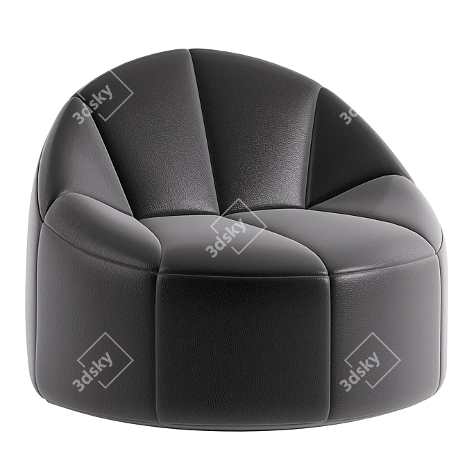 Millie 2014 Modern Armchair 3D model image 2