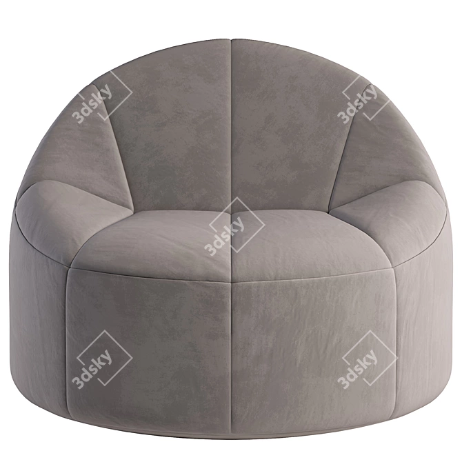 Millie 2014 Modern Armchair 3D model image 4