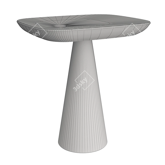 Wharton Side Table: Sleek and Stylish 3D model image 2