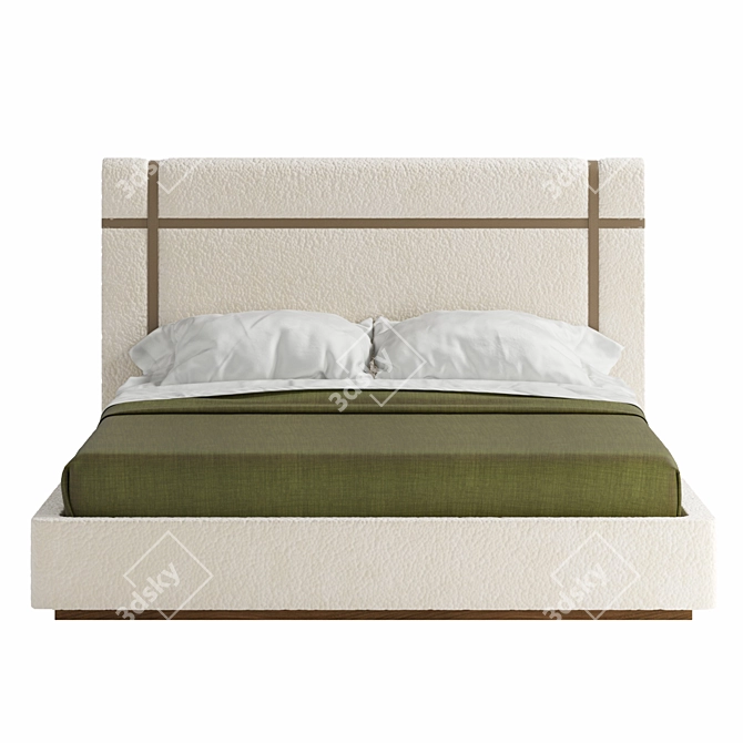 Gaye Mezzo Bed: Sleek and Elegant 3D model image 3