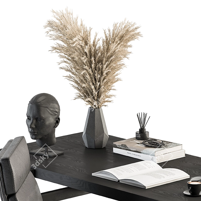 Sleek and Functional: Poliform Work Desk 3D model image 3