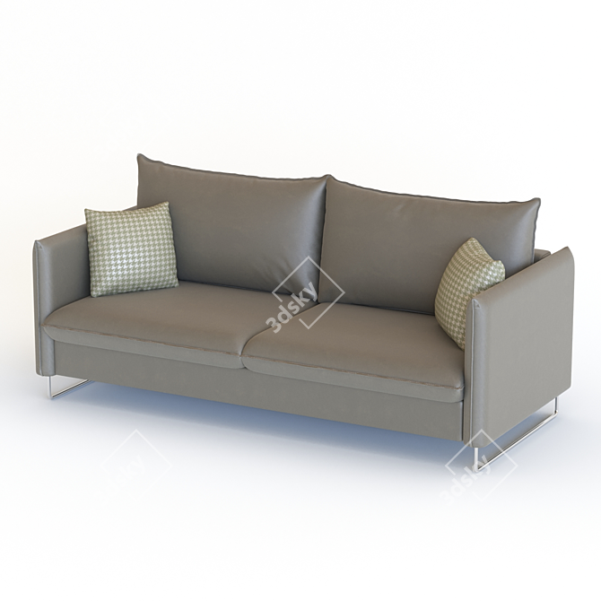 Julia Modern Euro Sofa 3D model image 4