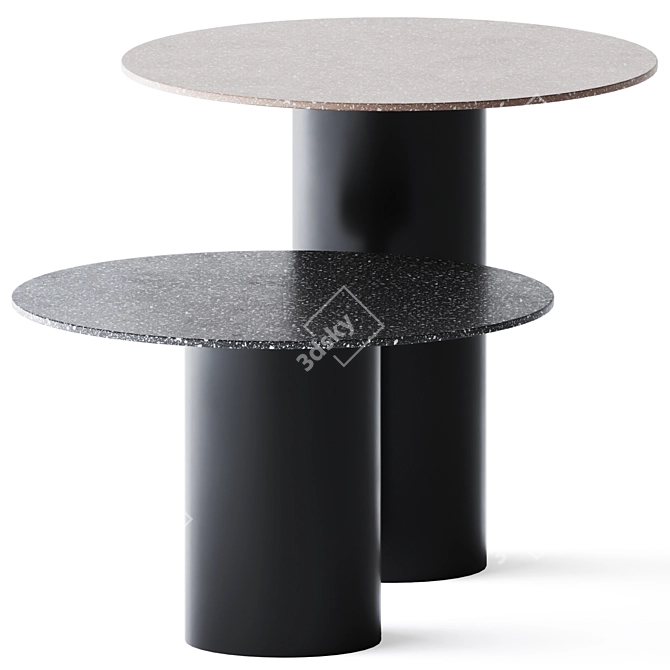 Modern Minimalist Coffee Tables 3D model image 1