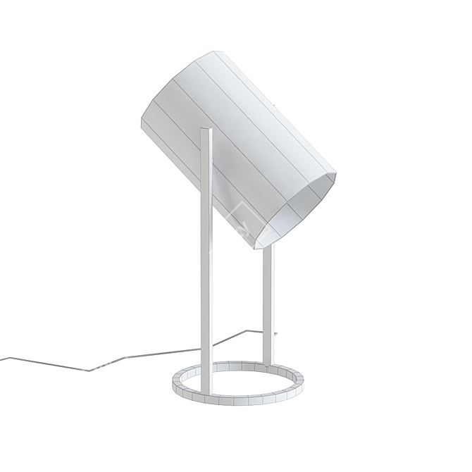 Sleek Oko Lamps: Modern Vibe 3D model image 2