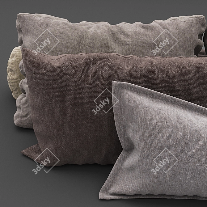 SmartPillow: Ultimate Hi-Tech Comfort 3D model image 2