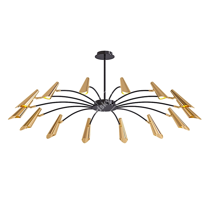 Modern ARTESIA Pendant Light 3D model image 1