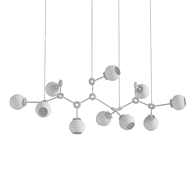 Elegant 3D BELVIS Lighting 3D model image 2