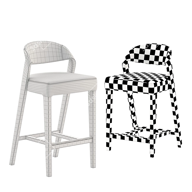 Arbre Joker Bar Stool Collection 3D model image 14