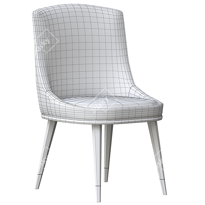 Elegant Misool Chair - Modern and Stylish 3D model image 5