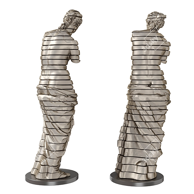 Graceful Slice: Venus De Milo 3D model image 2