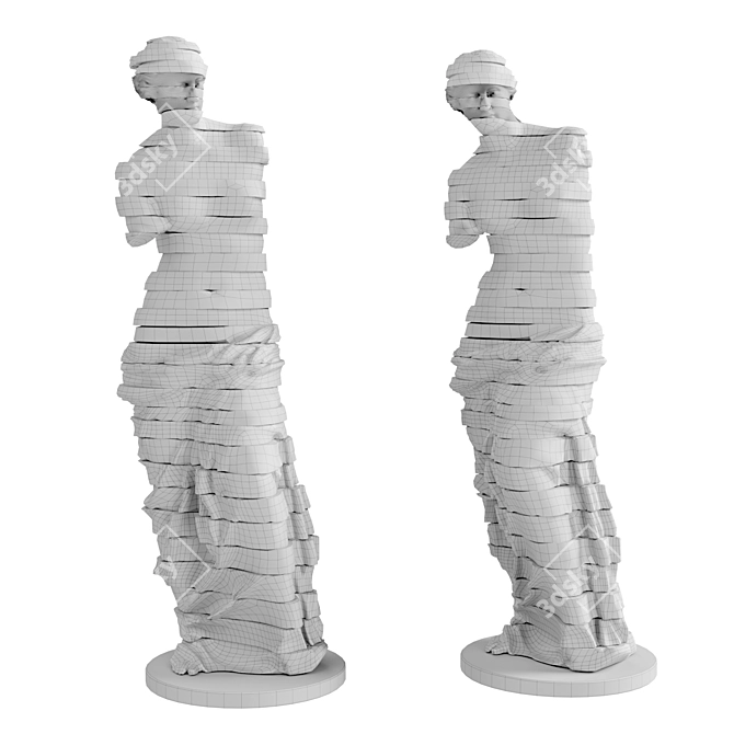 Graceful Slice: Venus De Milo 3D model image 5