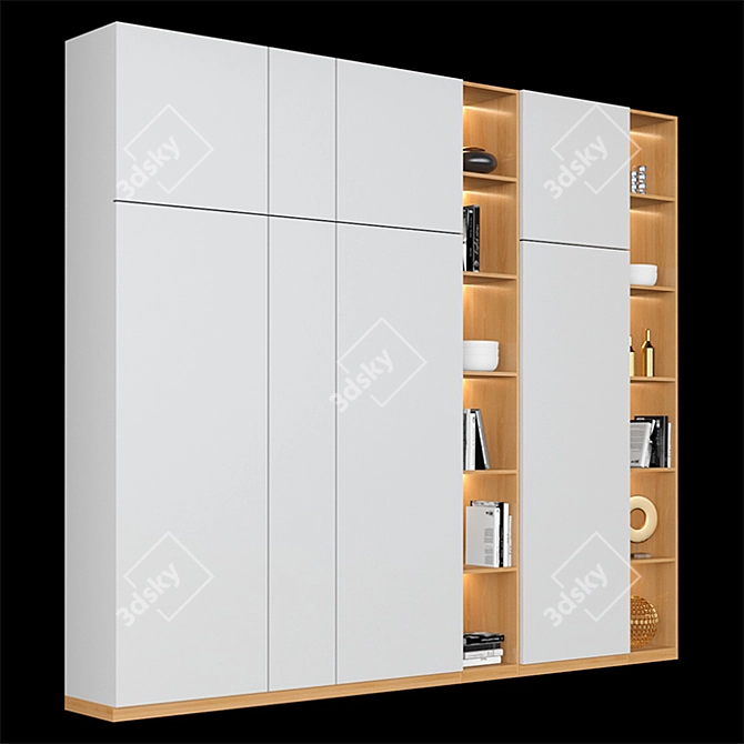  Modern Shelf Design 3D Models 3D model image 2