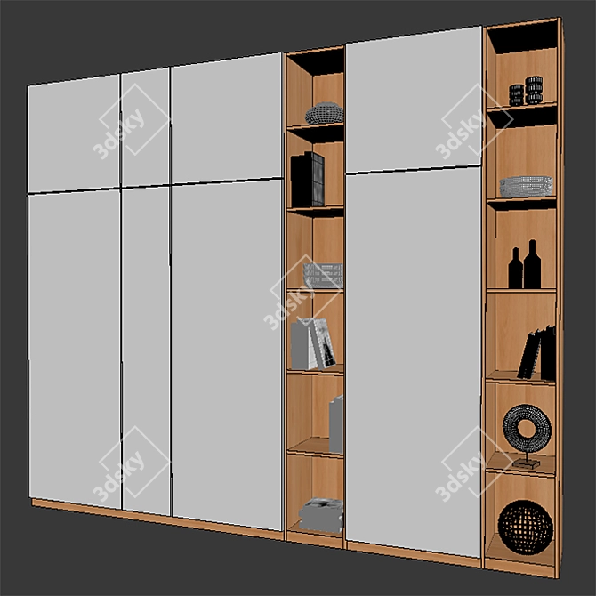  Modern Shelf Design 3D Models 3D model image 3