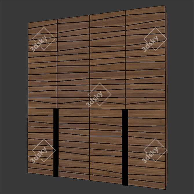 Versatile Shelf Design 037- Ready for V-Ray 3D model image 3