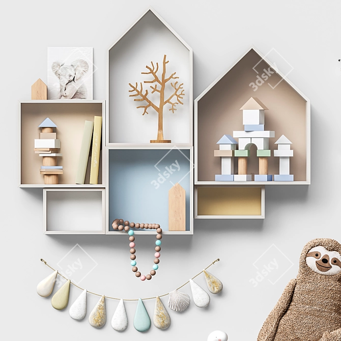 Kids Toy and Furniture Bundle 3D model image 3