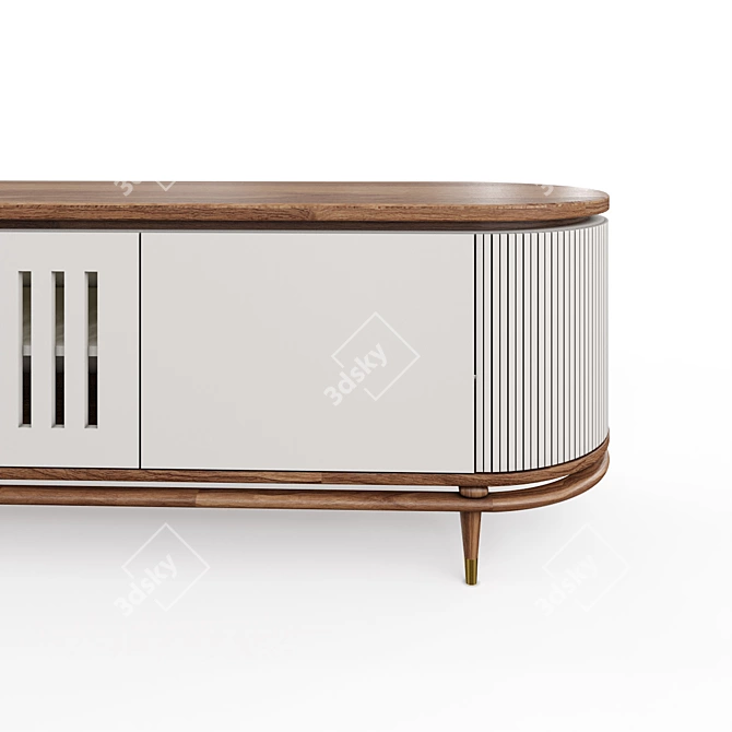 Coco TV Unit: Stylish and Functional 3D model image 5