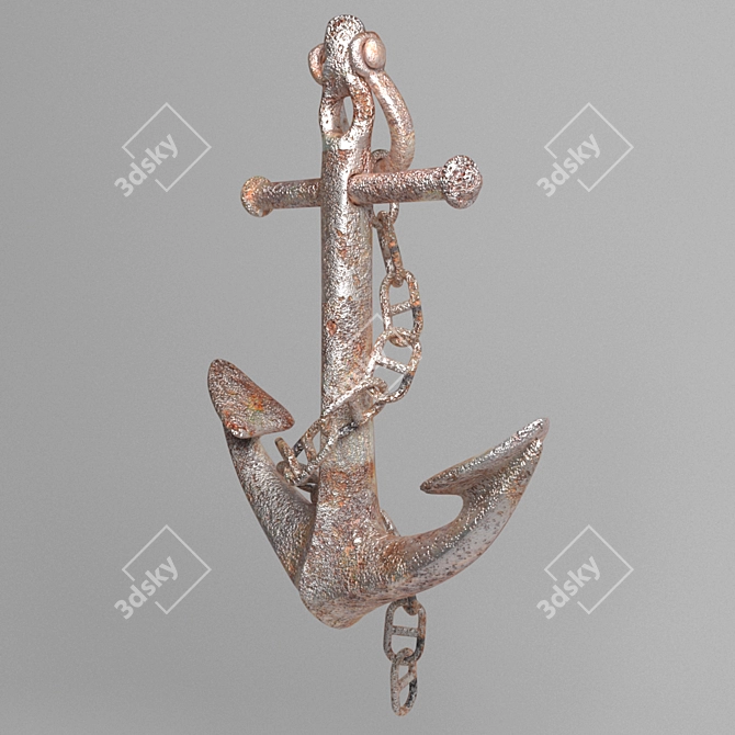 Maritime Master - Ship Anchor 3D model image 2