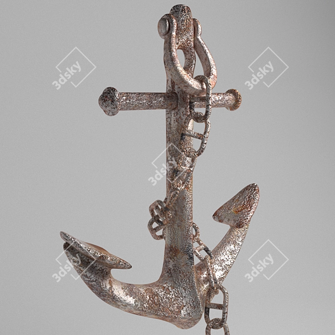 Maritime Master - Ship Anchor 3D model image 4