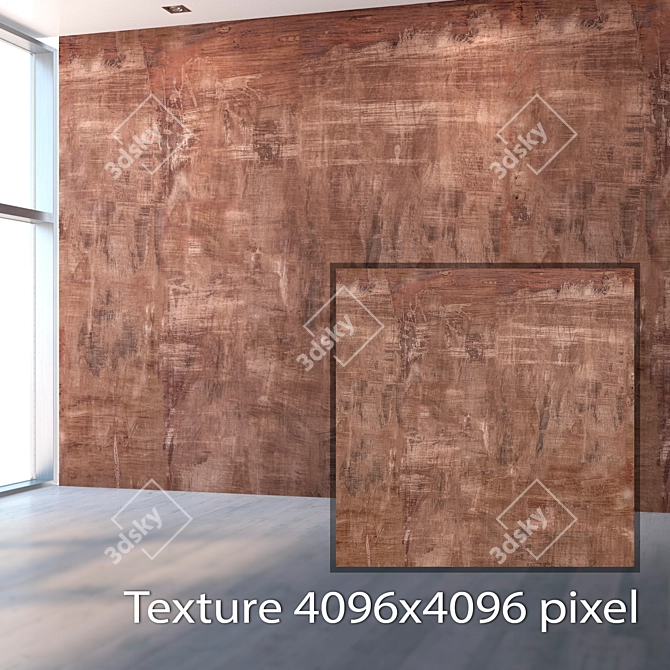 Seamless Plaster Texture - High Resolution Detail 3D model image 2