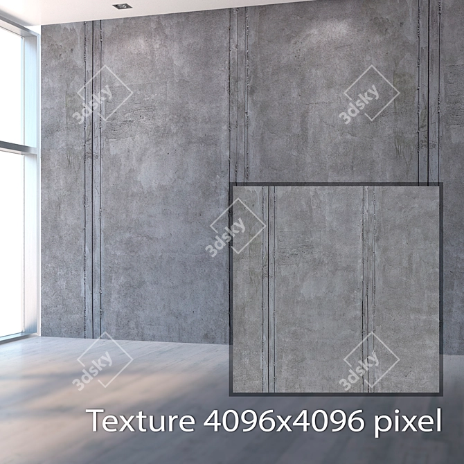 Title: Seamless Metal Texture - High Resolution and Detail 3D model image 2