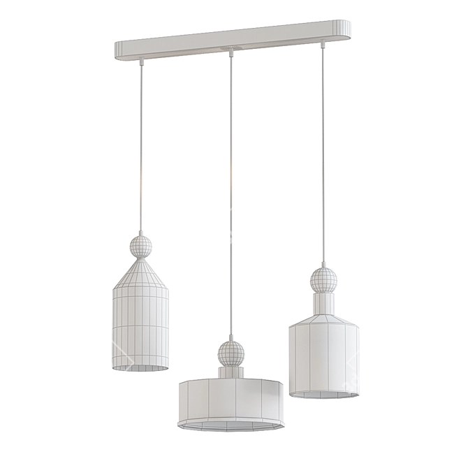 TRIADE SP3 Pendant Light 3D model image 2