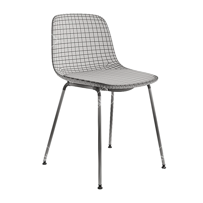 Modern Seela S312 Chair: Sleek Design and Comfort 3D model image 3