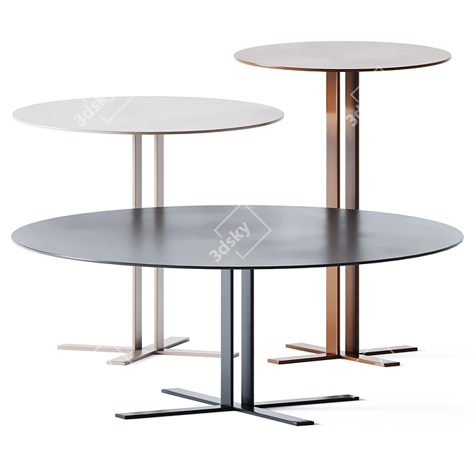 Sleek and Stylish Coffee Table 3D model image 1