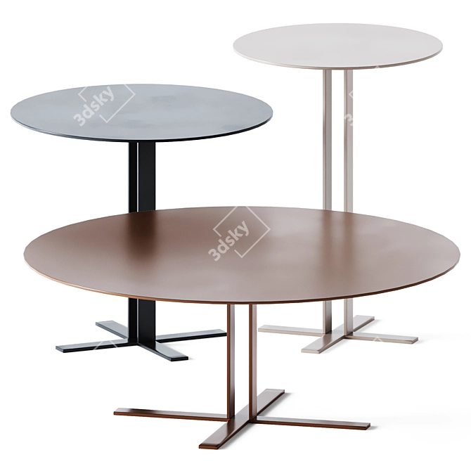 Sleek and Stylish Coffee Table 3D model image 2