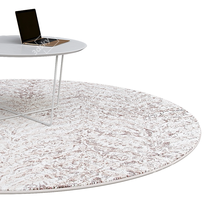 Round Rugs | Timeless Elegance 3D model image 2