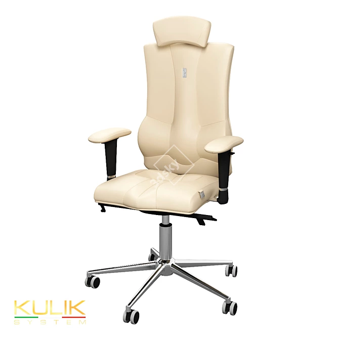Ultimate Comfort: OM Kulik ELEGANCE Armchair 3D model image 3