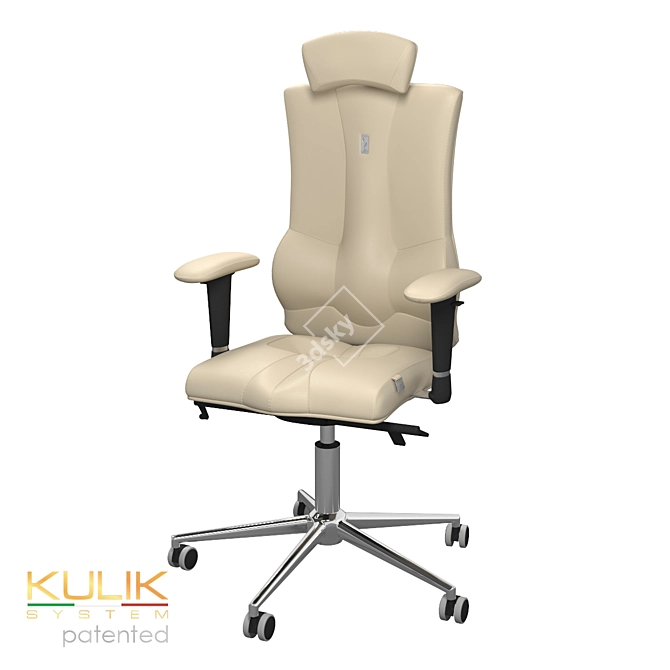 Ultimate Comfort: OM Kulik ELEGANCE Armchair 3D model image 6