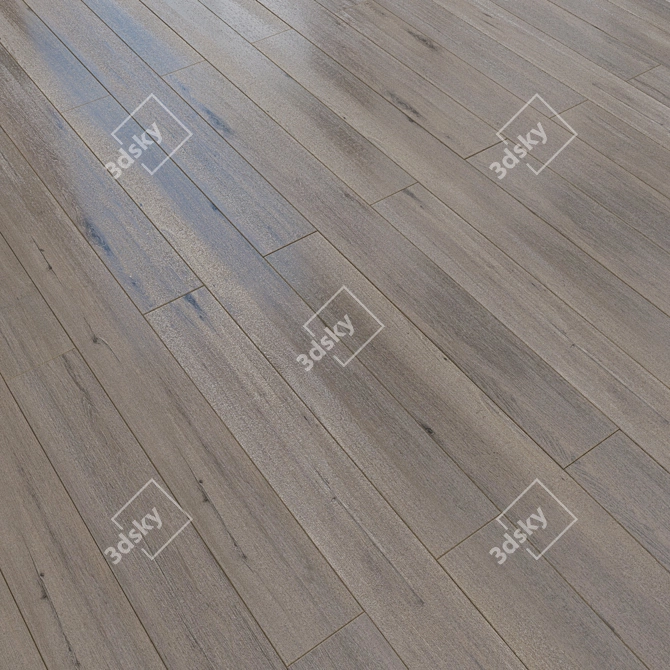 Premium Wineo Laminate Flooring | 2000x192mm 3D model image 1