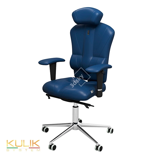 Title: Kulik System VICTORY Ergonomic Chair 3D model image 3