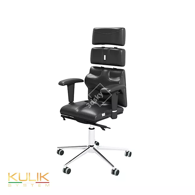 Ergonomic OM Kulik System Chair 3D model image 1