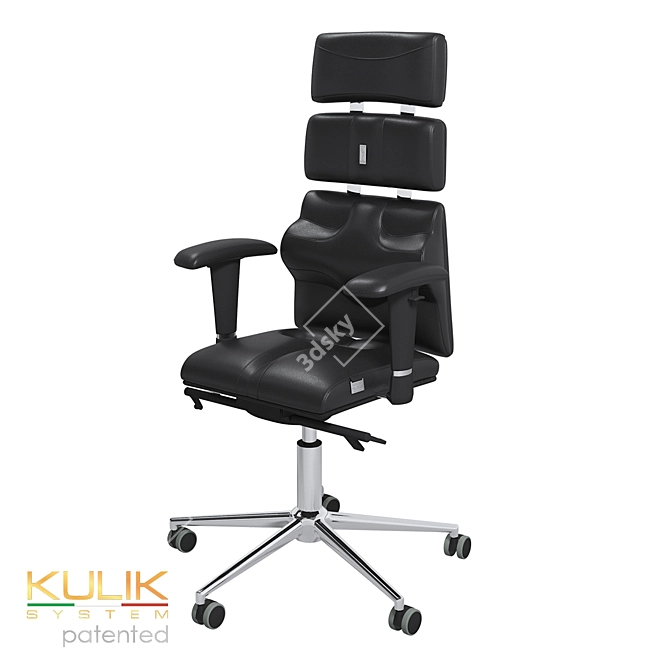 Ergonomic OM Kulik System Chair 3D model image 7