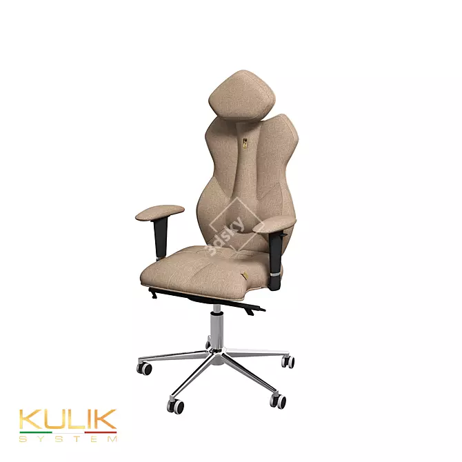  Kulik System ROYAL Ergonomic Chair 3D model image 1