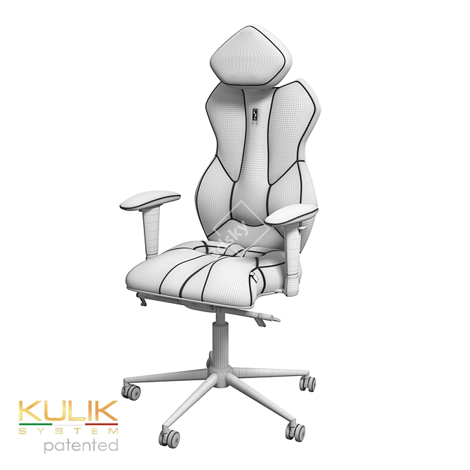  Kulik System ROYAL Ergonomic Chair 3D model image 6