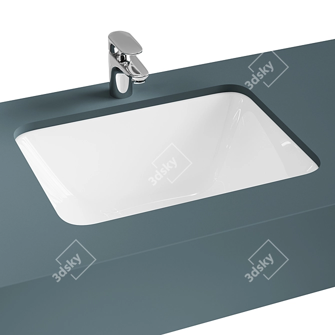 VitrA S20 Built-in Washbasin 5474B003 3D model image 1