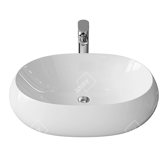 Roca Atlas Sink Faucet 3D model image 1