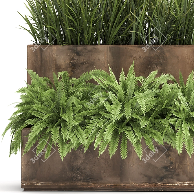 Tropical Plant Oasis 3D model image 4