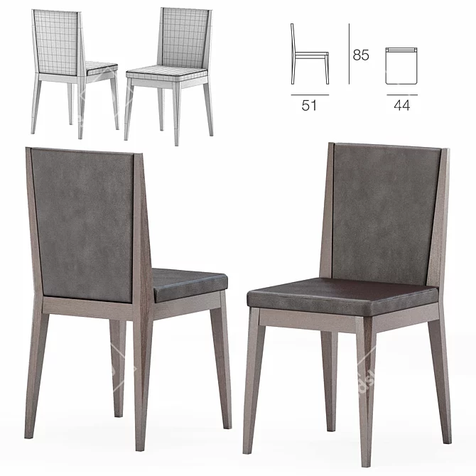 Kelly 2015: Versatile 3D Furniture | Millimeter Precision 3D model image 3