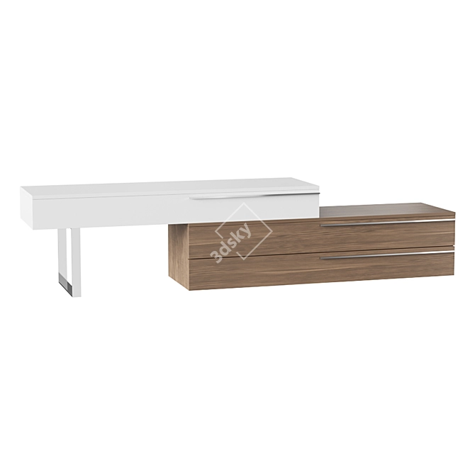 Modern TV Stand CPM5336 3D model image 1