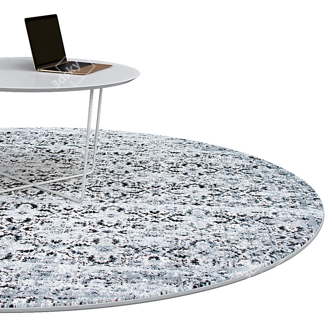 Elegant Circle Rugs | No. 196 3D model image 2