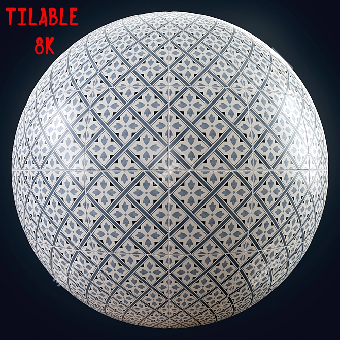 Artistic Tiles Collection 3D model image 1