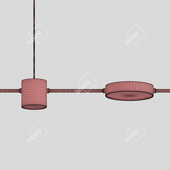 Balance Pendant Light 3D model image 3