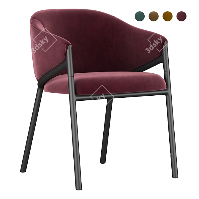 Stylish Hammer Chair: Sleek Design by Segis 3D model image 1