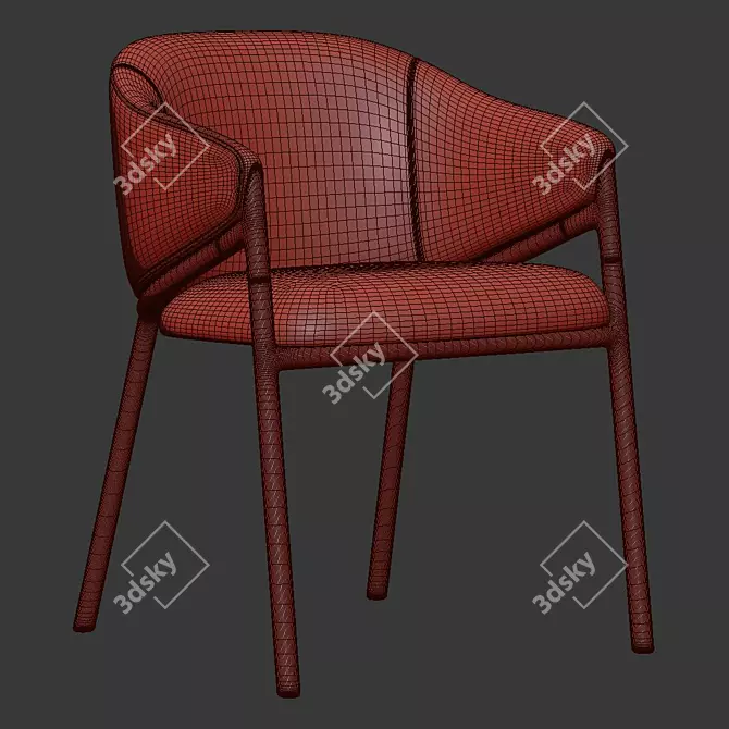 Stylish Hammer Chair: Sleek Design by Segis 3D model image 5